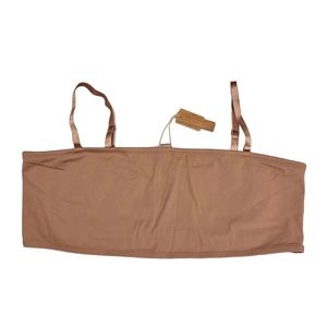 SKIMS Signature Swim Bandeau Onyx Bikini Top 4X